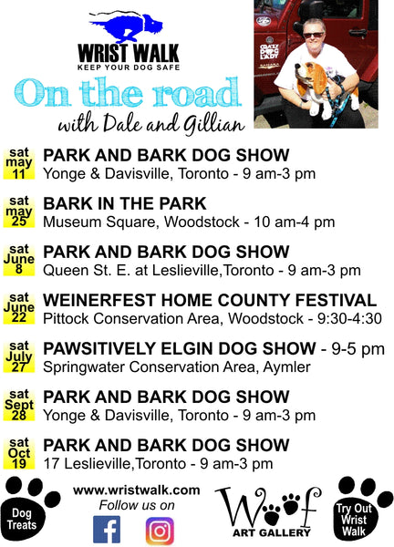 Pawsitively Elgin Dog Show, Aylmer. Ontario - Saturday, July 27 - Come Visit Us